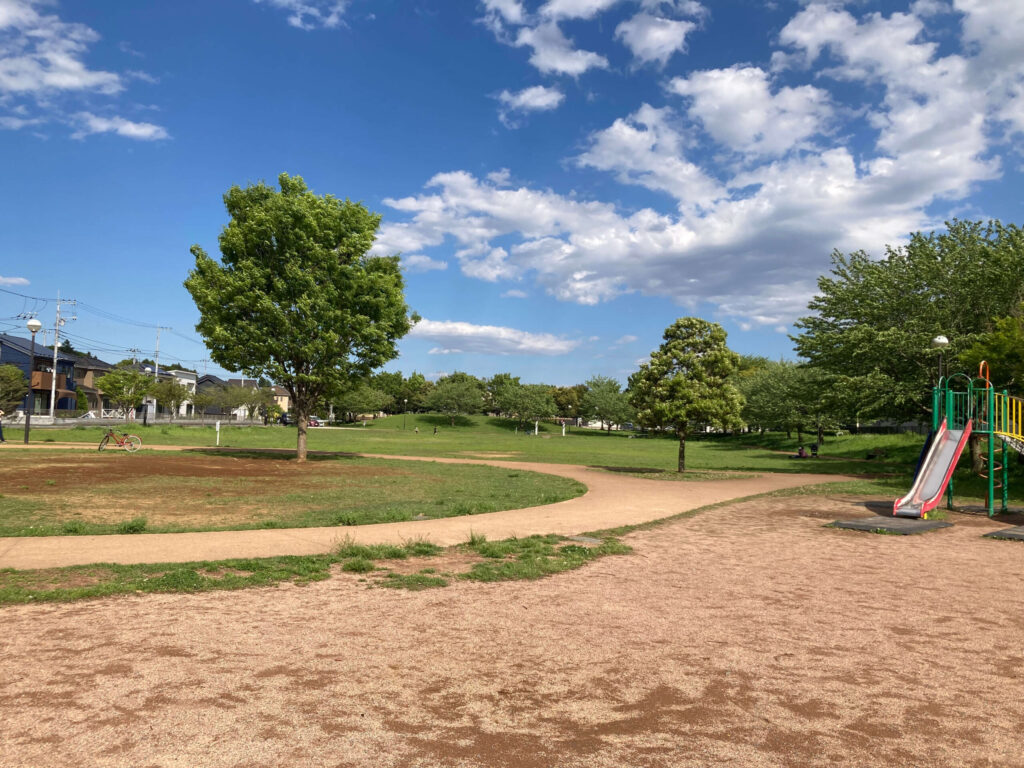 ひたち野おやま公園滑り台