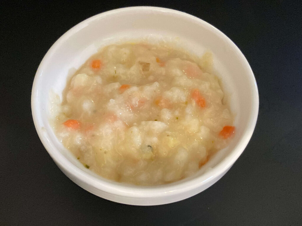 和光堂グーグーキッチンチキンと野菜のリゾット