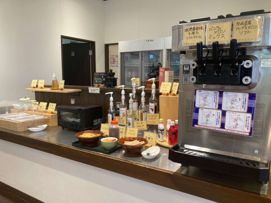 ポケットファームどきどきつくば牛久店レストラン